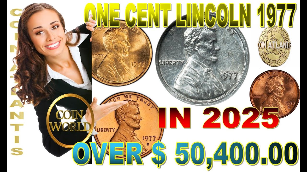 1977 lincoln Penny Coin Value. OVER $ 50,400.00