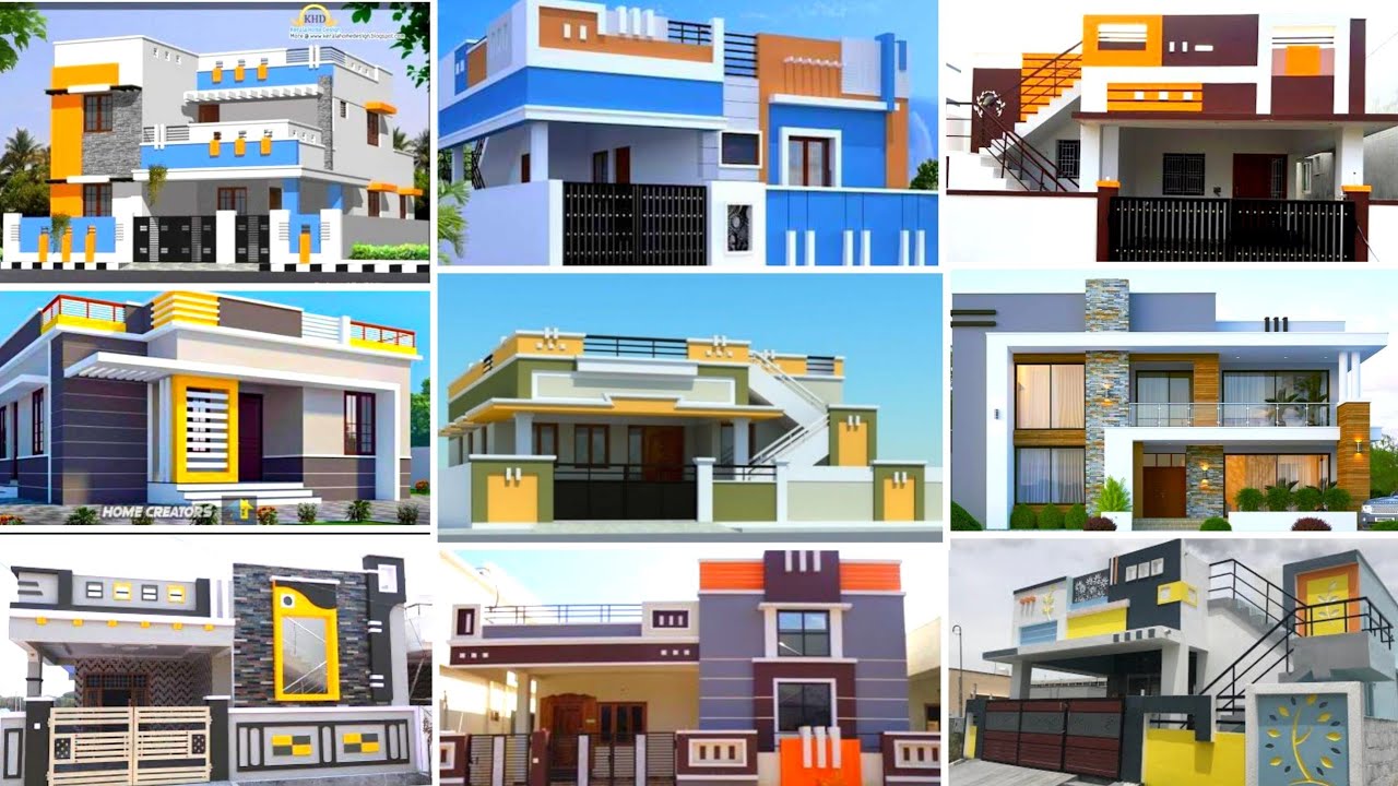 Top 50+ Small House Front Elevation Designs|| smart home ideas|| Home decor 