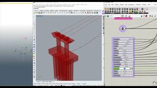 Famous Parametric Bridge Piers design Using Grasshopper + Tekla Structures Profile