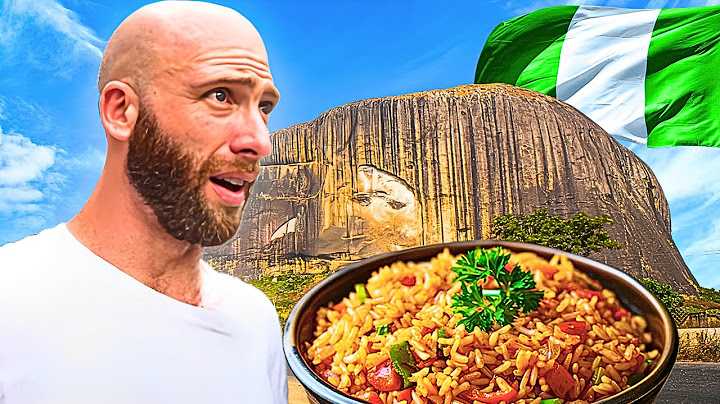 Abuja's Ultimate Nigerian Street Food Tour + Zuma Rock! 🇳🇬