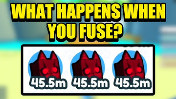 What happens when you fuse 3 Rainbow Cyber Foxes? | Pet Simulator X Roblox