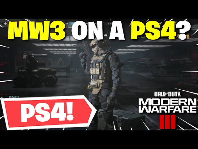 Is Modern Warfare 3 on PS4? - Answered - N4G