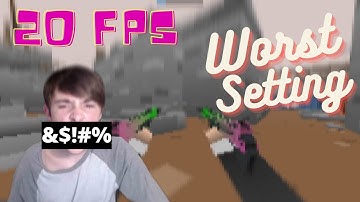 PLAYING ON THE WORST SETTINGS IN KRUNKER.IO