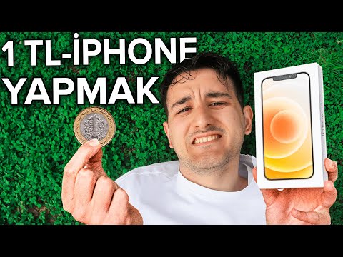 1 LİRAYI İPHONE'A DÖNÜŞTÜRMEK! #1