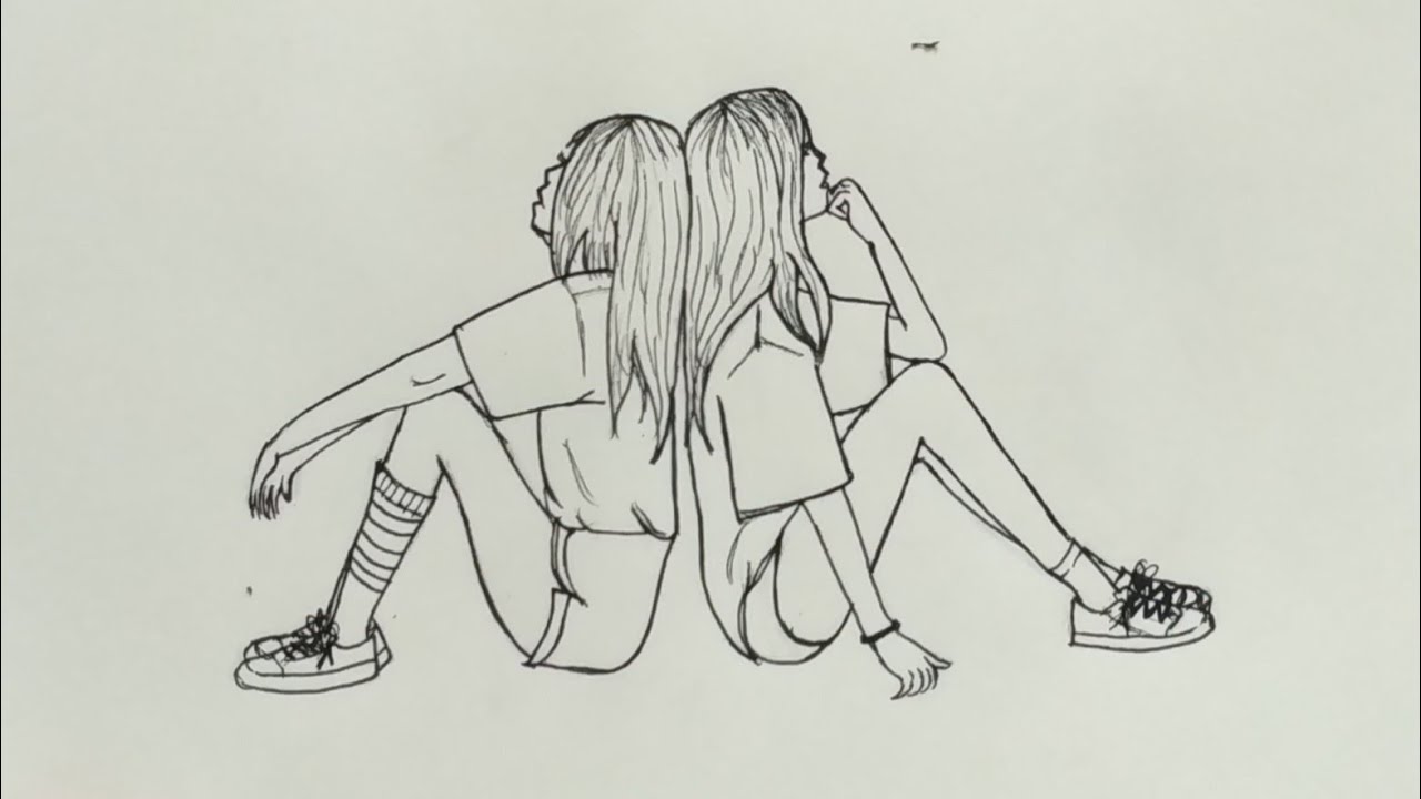 Featured image of post Bff Best Friend Drawings Easy 4