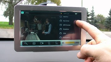 Android Tablet PC Mpeg4 DVB-T GPS Digital TV channels test ( Tallinn )