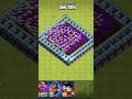 skeleton trap vs pekka in clash of clans #clashofclans ##shortvideo