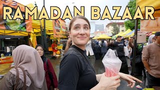 First Time at a RAMADAN BAZAAR in Malaysia!