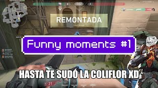 Momentos divertidos #1 | Funny moments | VALORANT
