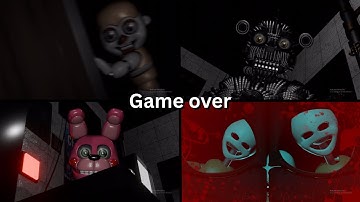 If FNAF Sister location had Game over Cutscene