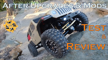 1/24 Scale Axial SCX24 Jeep Gladiator | Ep. 8 - After Upgrades & Mods Test & Review