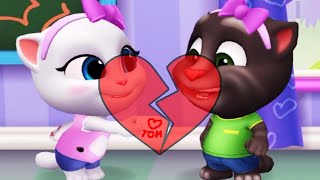 😢 Angela betrays Tom by leaving with his BEST FRIEND - My Talking Tom Friends