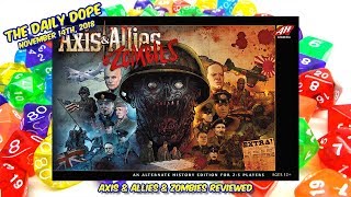 Axis & Allies & Zombies - How to Play and Review on The Daily Dope #197 screenshot 5