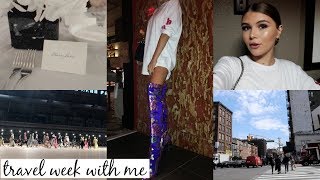 Prep for Fashion Week \& Traveling to NYC Weekly Vlog l Olivia Jade