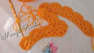 Crochet || Merajut Renda || Lace Crochet (subtitle)