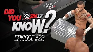 WWE 2K17 Did You Know? Trash Can At Ringside, WWF Easter Egg & More! (Episode 26) screenshot 4