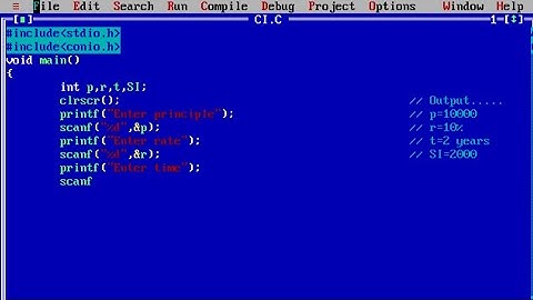 c program to calculate simple interest | learn coding