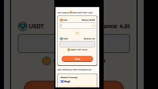 How to earn from witcoin app | how to swap | #witcoin screenshot 2