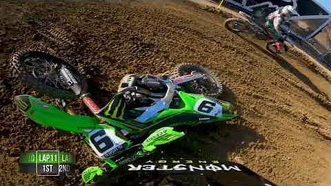 2020 Fox Raceway National - GoPro Adam Cianciarulo 450 Moto 2 Highlights