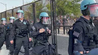 CPD Brings in Riot Teams to Squeeze out HAMAS/ANTIFA Scum thumbnail