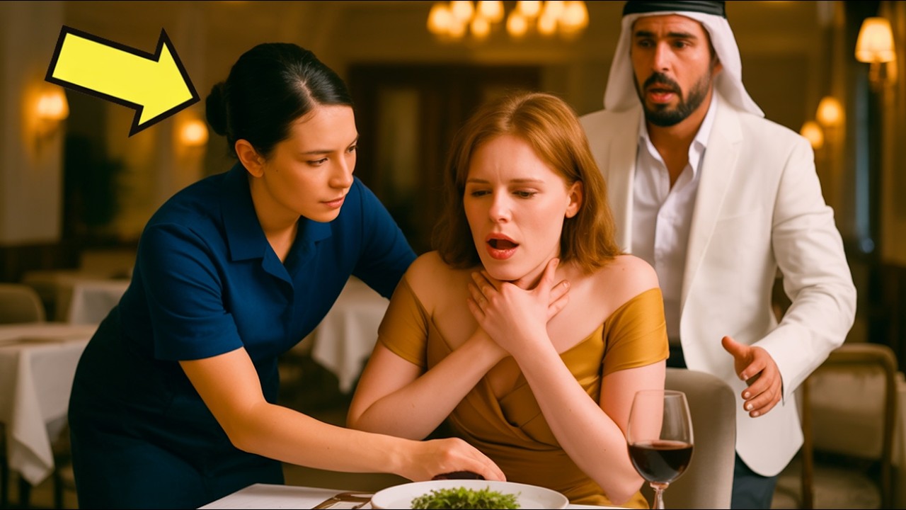 A MILLIÁRDOS LÁNYA MAJDNEM MEGHALT FULLADÁSBAN… DE A PINCÉRNŐ, AKIT MEGALÁZOTT, MEGMENTETTE