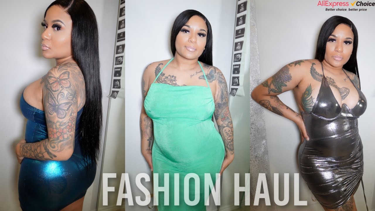 💰 $10 Aliexpress Fashion Try On Haul | Club-wear Dresses | Aliexpress Big 828 Promotion
