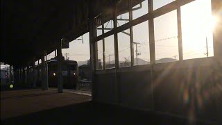 【etr推し駅フォト受賞！！】413系 455系　急行 さくら 4号　直江津駅　到着