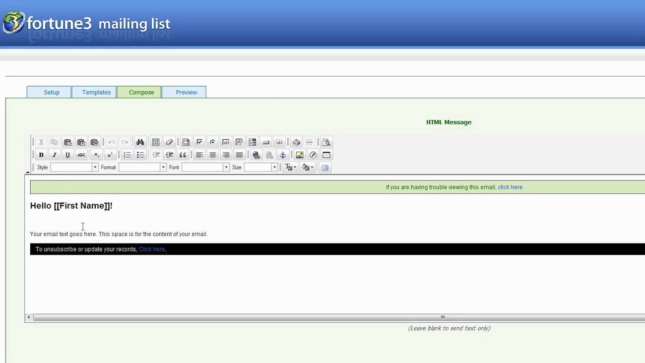 Ecommerce Newsletter and Mailing List Manager