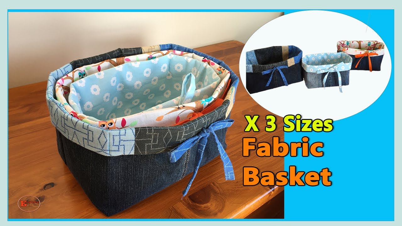 Fabric Organizer, EASY to Make, Sewing tutorial 