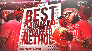 BEST PLAYMAKING SHARPSHOOTER MYCAREER METHOD ON NBA 2K19! EARN 300K XP A HOUR! 99 OVERALL IN A WEEK!