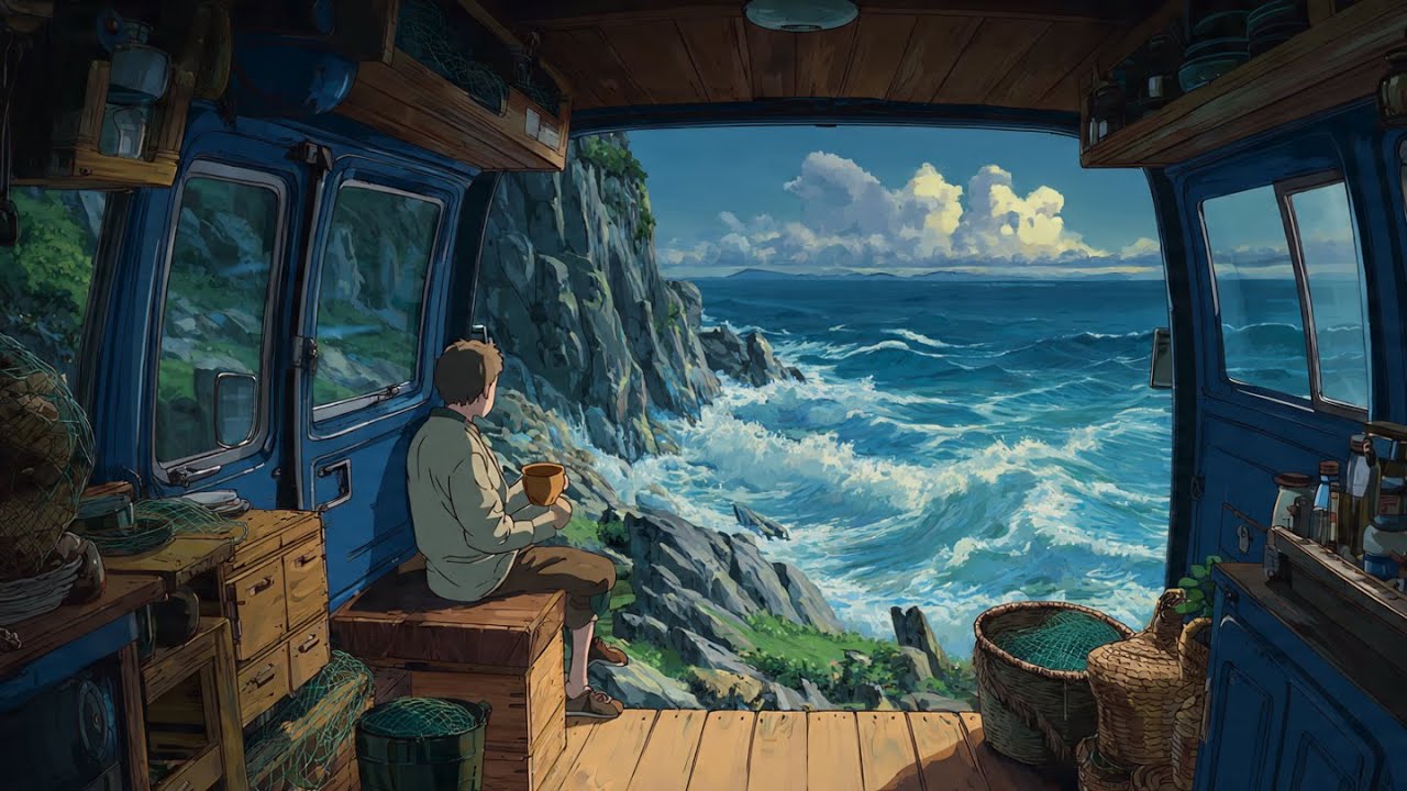 🚐💨 Van Life Lo-fi Journey | Nonstop Roadtrip Chill Mix | Study, Relax, Drive