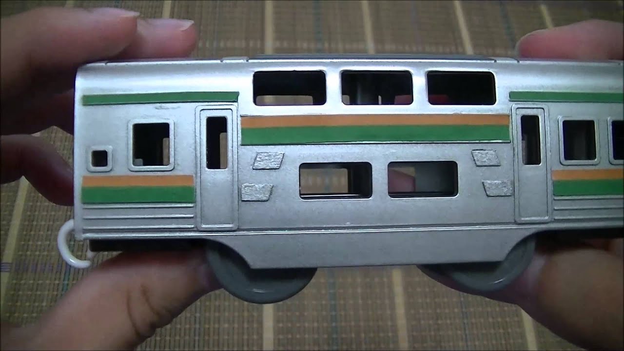 改造プラレール E231系湘南新宿ライン (サロ付き)
