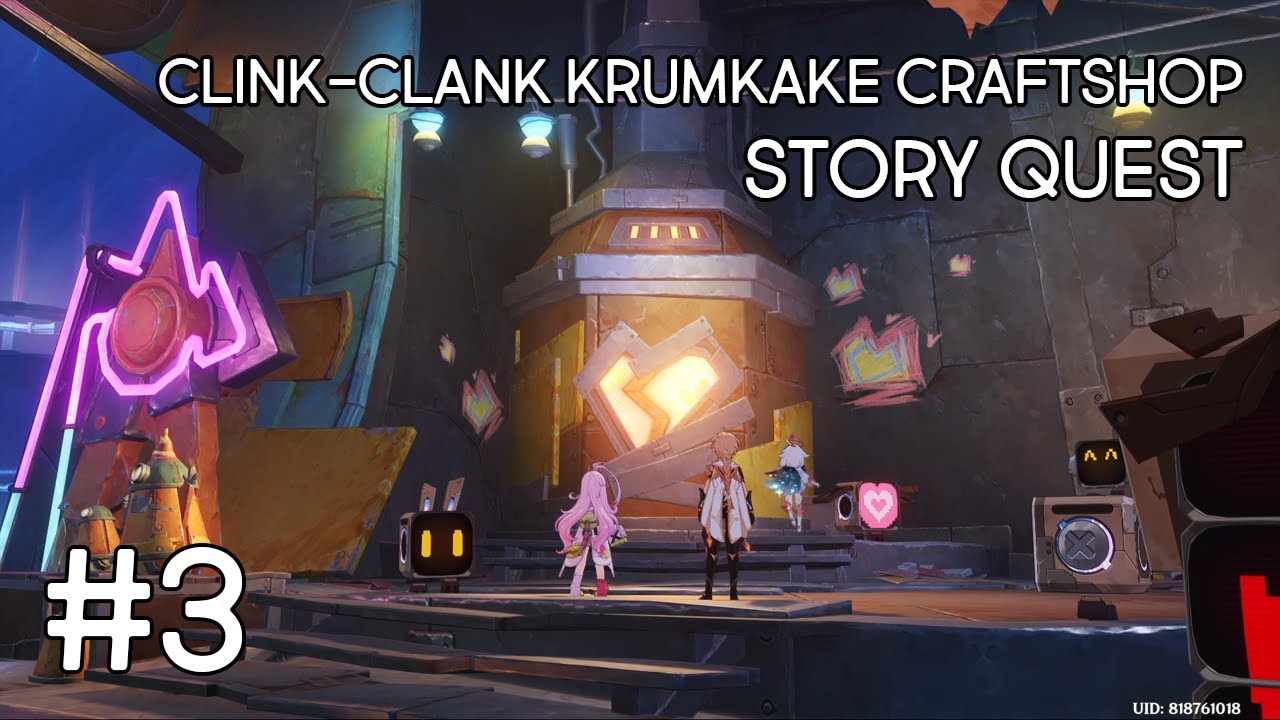 [ID/KR] Story Quest | Titik Pengumpulan: Clink-Clank Krumkake Craftshop ...