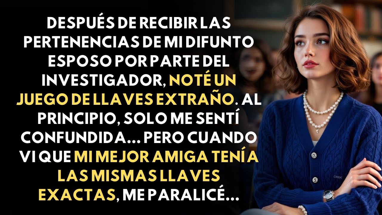 Tras La Muerte De Mi Esposo, Encontré Unas Llaves Extrañas… Pero Eso No Fue Lo Peor