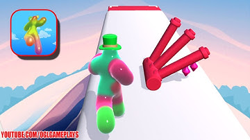 Blob Runner 3D - All Levels Gameplay Android,iOS (Level 45-48)