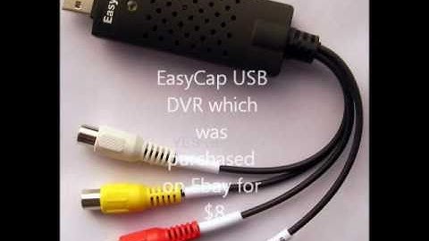Record Your Games With Easycap USB DVR With Awesome Quality