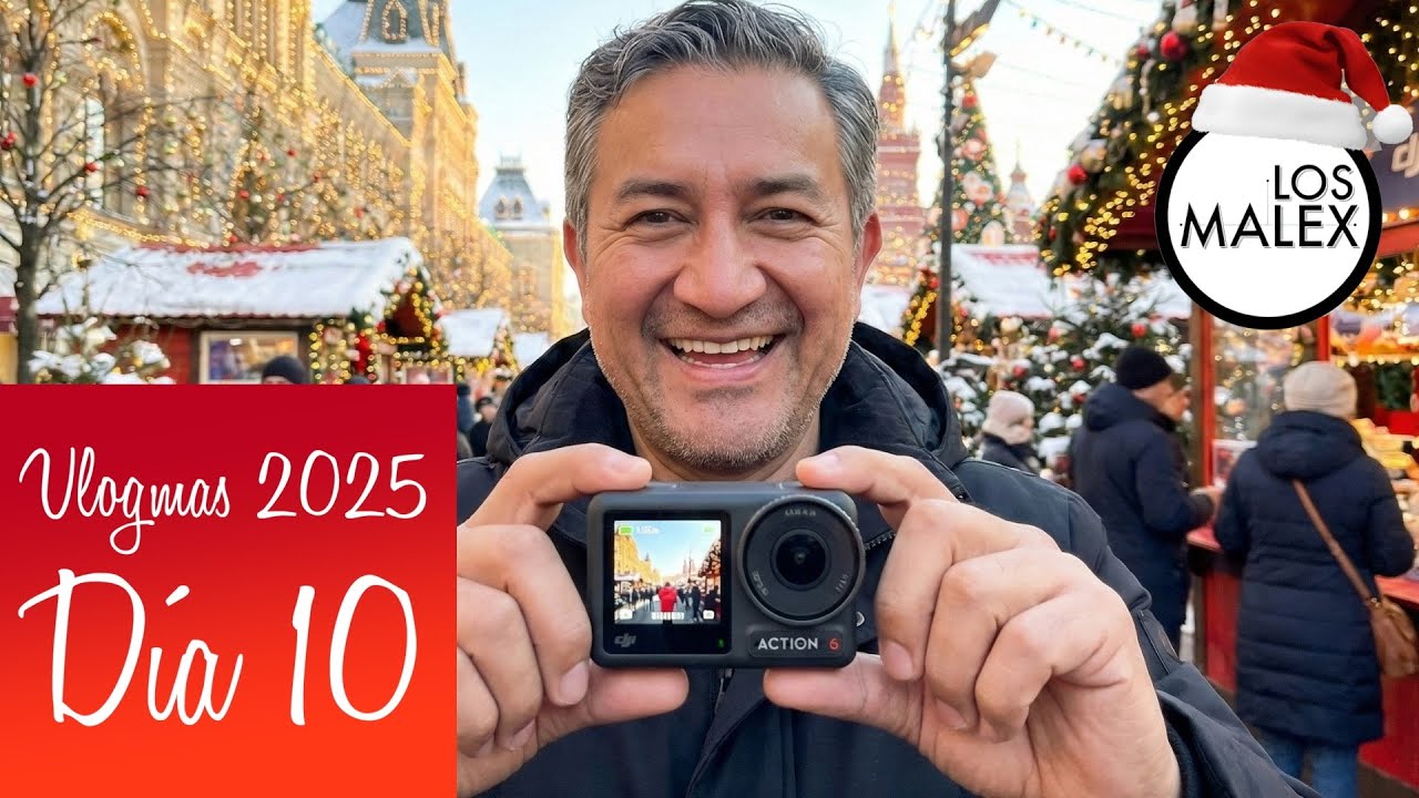 VLOGMAS 2025 DÍA 10: La Reacción de Mi Novio al Recibir una Osmo Action 6 DJI 🤩 Regalo Sorpresa 🎁