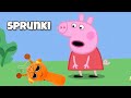 Peppa Findet Einen Sprunki Auf Dem Boden Versuch Nicht Zu Lachen