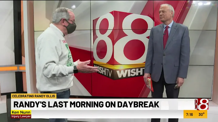 Dave Barras surprises Randy Ollis on his last "Day...