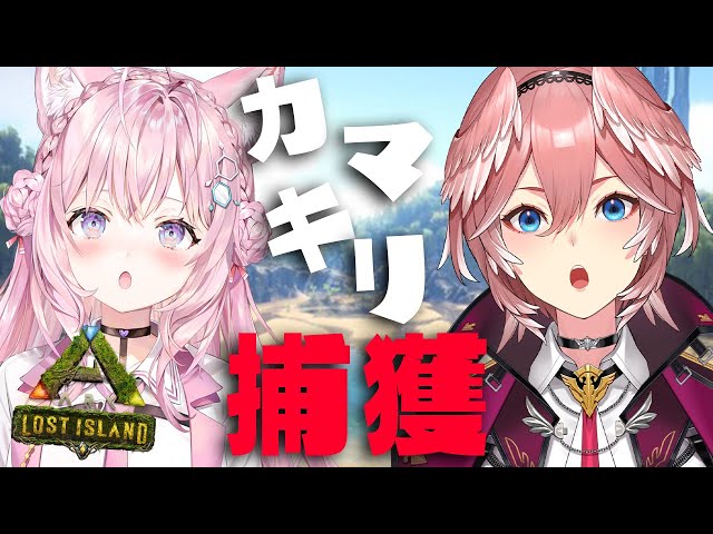 【ARK】#holoXお姉さん組 でピンクカマキリ捕獲！！！【鷹嶺ルイ/ホロライブ】のサムネイル