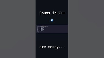 Enums in C++ are messy... #tierlist #programming