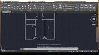 دورة انشاء منزل|عمل فتحات الابواب|#AutoCAD