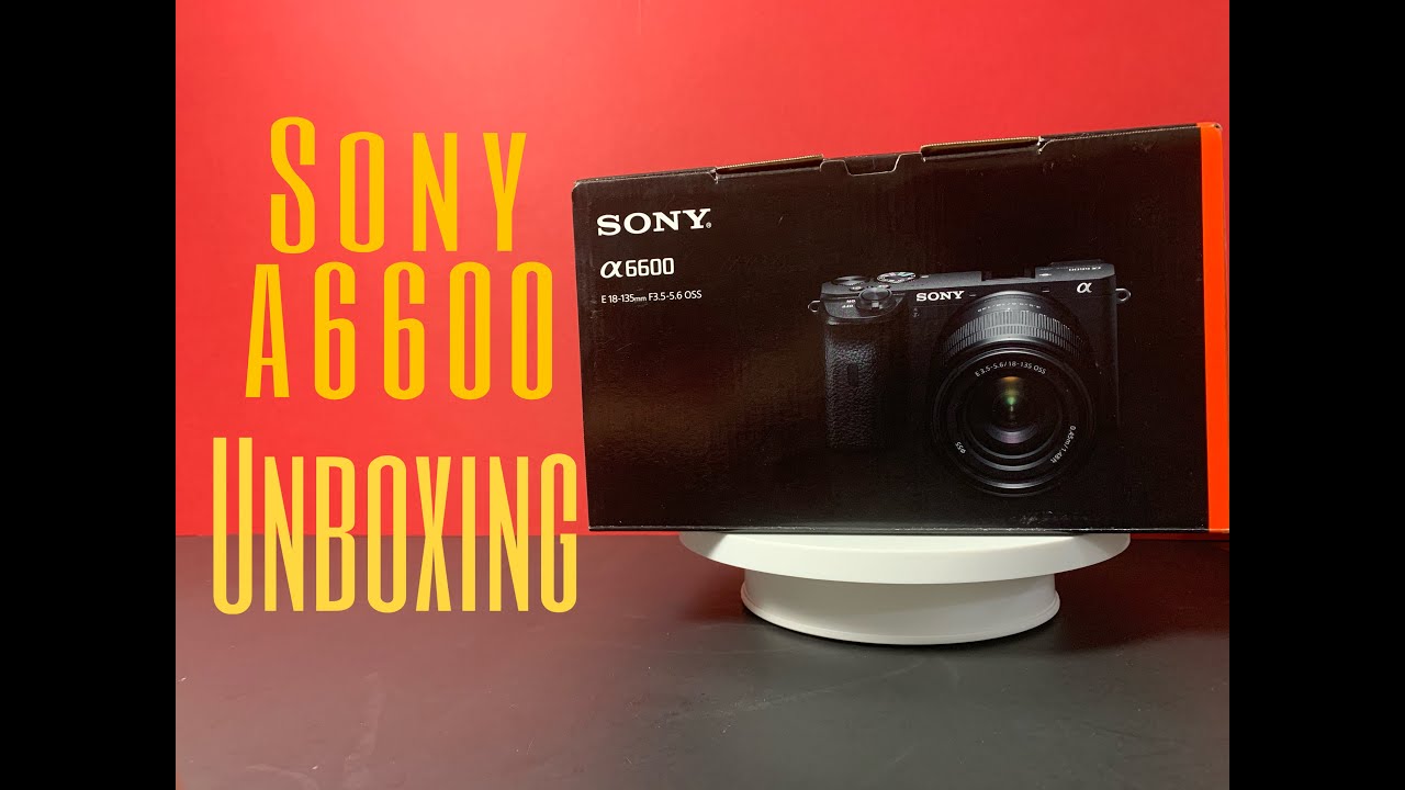 Sony a6600 with 18-135 mm lens unboxing | ASMR - YouTube