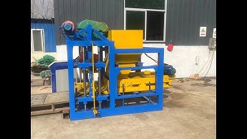 QT4-25 automatic one key start cocrete block machine
