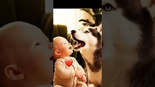 Baby Howls Like A Husky And Gets The Cutest Reply Animal
