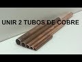 Tuberas de cobre las uniones