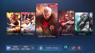 THIS IS WHY EXORCIST IS THE BADASS SKIN OF YU ZHONG!!