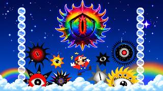 Mario vs Suika | Mario Fly to Space for Mr.Sun (Sad Story)