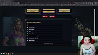Dead by daylight Progression Tracker (DND Stats theme)