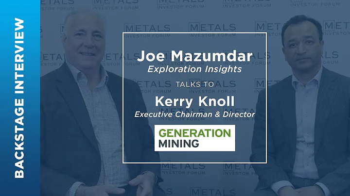 Kerry Knoll of Generation Mining Ltd. talks to Joe...